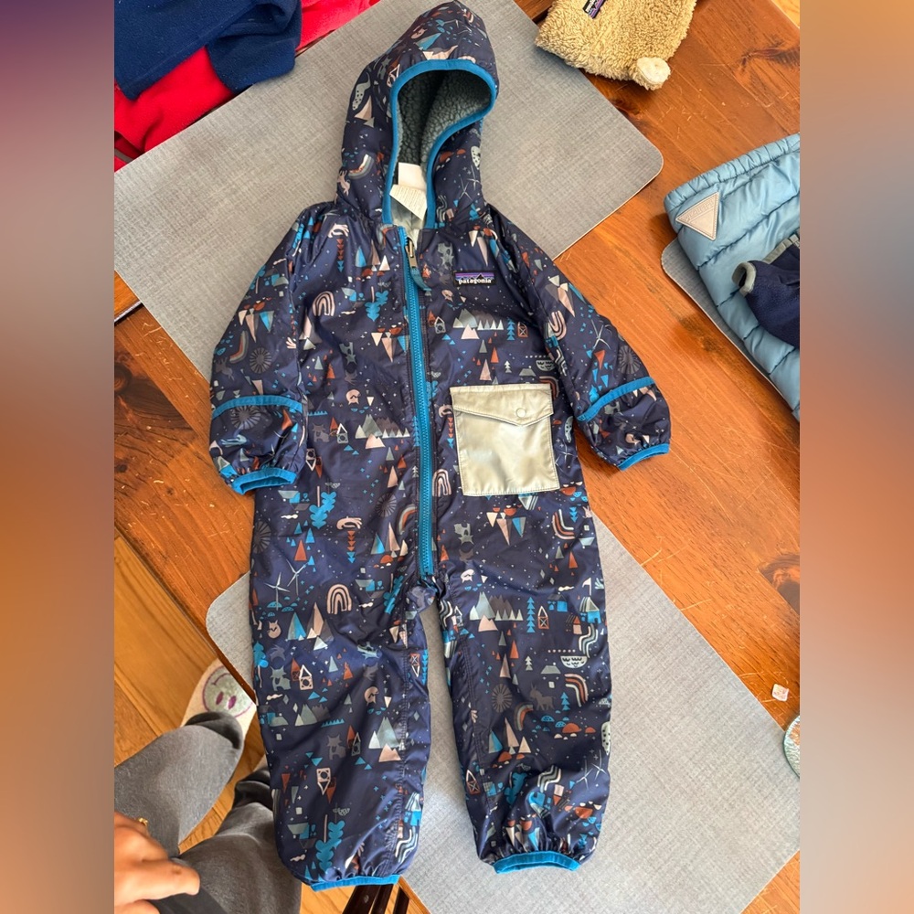 Patagonia Reversible Puff-Ball Bunting - Infants